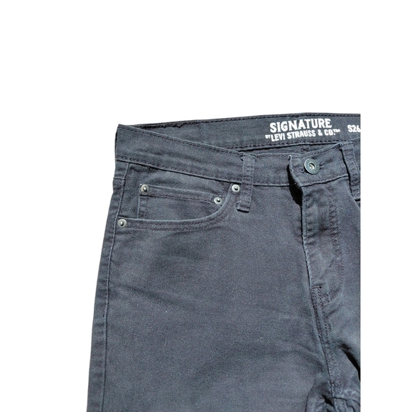 Levi's Gray Slim Straight Jeans Modern Fit - Picture 3 of 6